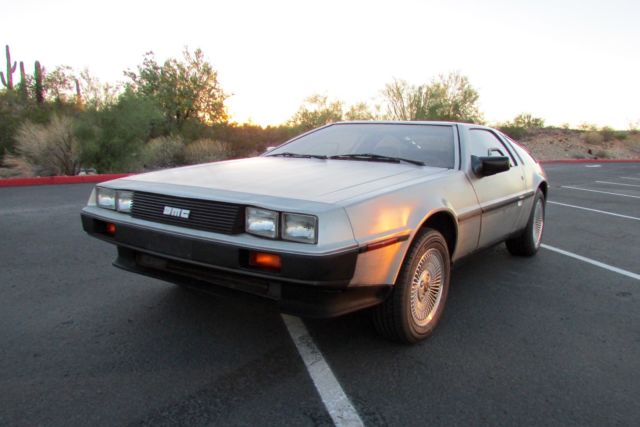 1981 DeLorean, 5-Speed, Black Interior, "Free Shipping" in USA with "Buy It Now" 1981 DeLorean DMC 12 Coupe 2-Door
