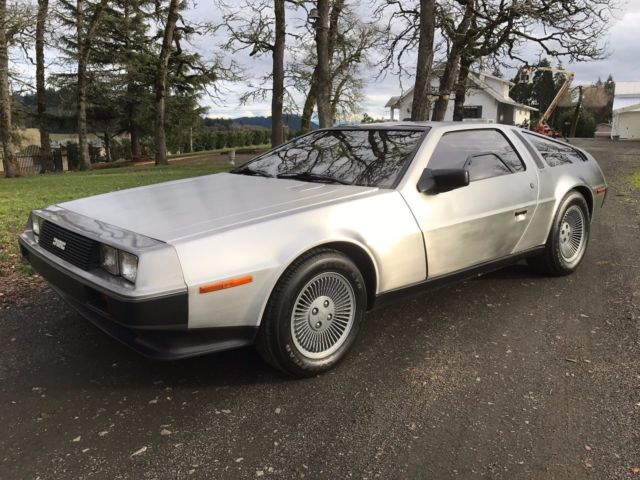 1981 DeLorean Black Interior, Manual trans, TOP condition, video & photos! 1981 DeLorean DMC 12 Base Coupe 2-Door