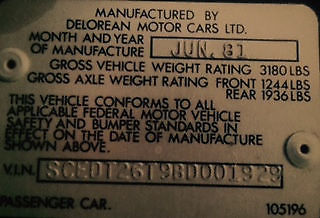 1981 DeLorean DMC-12 - photo 4