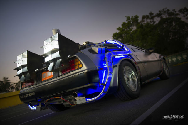 1981 Delorean DMC-12 Back to the Future TIME MACHINE REPLICA 1981 DeLorean DMC-12