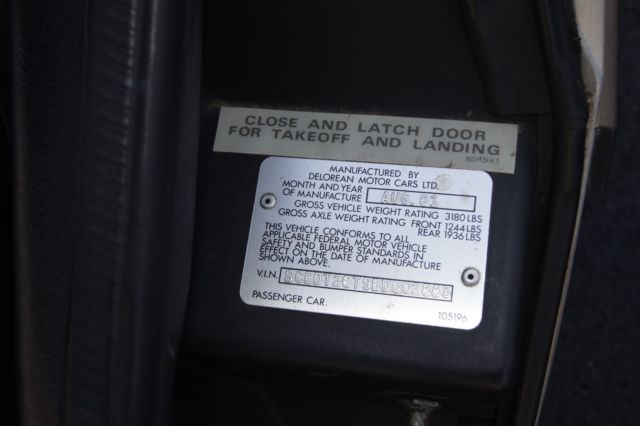 1981 DeLorean DMC 12 Base Coupe 2-Door - photo 12