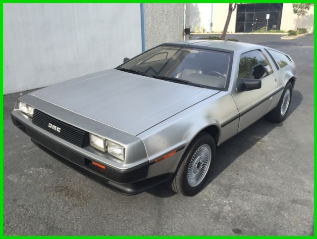 1981 DELOREAN DMC-12. MANUAL. EXCEPTIONALLY PRESERVED ORIGINAL 14,914 MILE CAR. 1981 DeLorean DMC-12