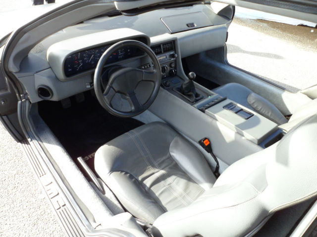 1981 DeLorean DMC-12 GRAY INTERIOR - photo 6
