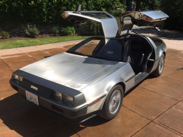 1981 DeLorean DMC-12, Stainless Steel, only 8800 miles! 1981 DeLorean DMC 12 Coupe, 2-door
