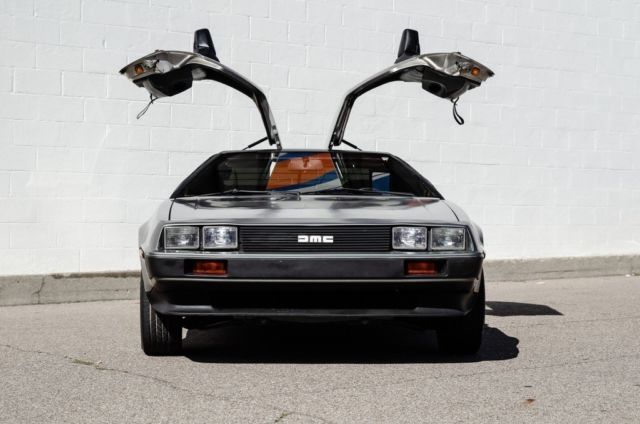 1981 DeLorean DMC 12 DMC-12  5-Speed Manual - Bertone Design - Stainless Steel - photo 9