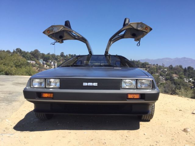 1981 Delorean DMC-12, VIN No. SCEDT26T4BD003104, built August of 1981 1981 DeLorean DMC-12 Original dealer applied decal