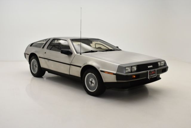 1981 Delorean DMC12 19,283 Miles Silver Auto 1981 DeLorean DMC12 --