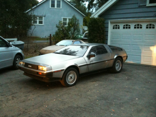 1981 DELOREAN PROJECT NO RESERVE! NEW 5-SPEED TRANSMISSION 1981 DeLorean DMC-12