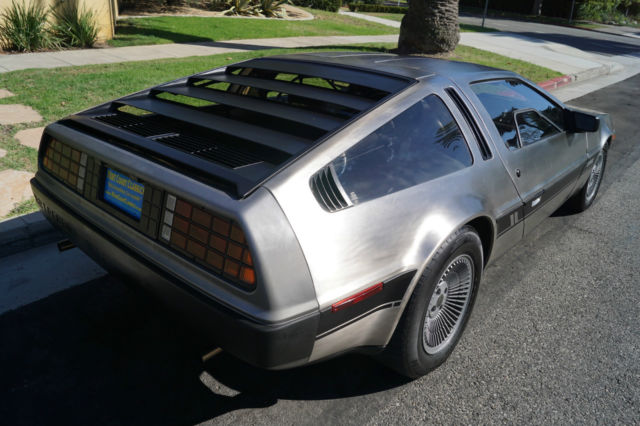 1981 DeLorean EARLY 5 SPD DMC 12 MODEL WITH ALL RECORDS! ORIGINAL CALIFORNIA CAR - photo 13