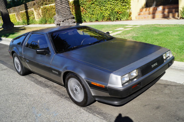 1981 DeLorean EARLY 5 SPD DMC 12 MODEL WITH ALL RECORDS! ORIGINAL CALIFORNIA CAR - photo 5
