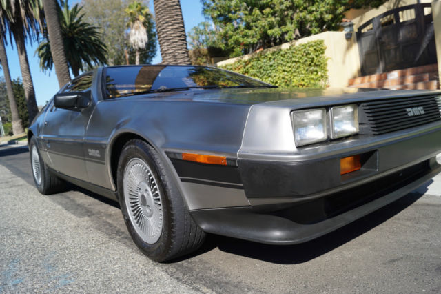 1981 DeLorean EARLY 5 SPD DMC 12 MODEL WITH ALL RECORDS! ORIGINAL CALIFORNIA CAR - photo 6
