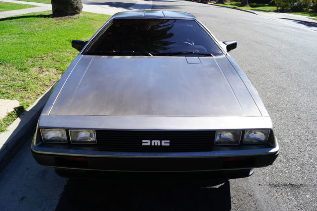 1981 DeLorean EARLY 5 SPD DMC 12 MODEL WITH ALL RECORDS! ORIGINAL CALIFORNIA CAR - photo 7