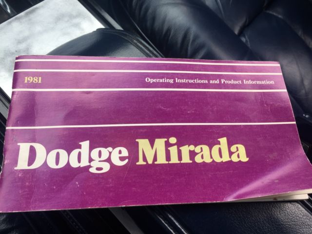 1981 Dodge MIRADA CMX - photo 13