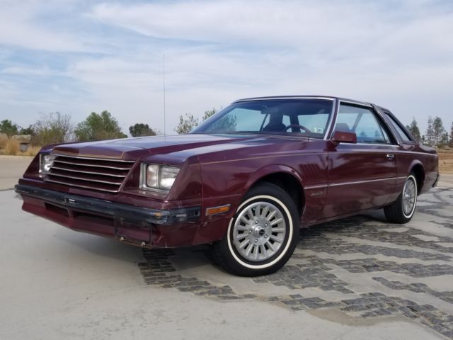 1981 Dodge Miranda Coupe 1981 Dodge Other