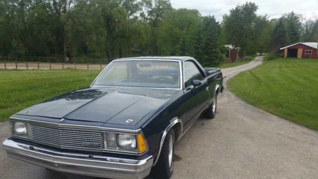 1981 El Camino Electric Vehicle (EV) converted 1981 Chevrolet El Camino