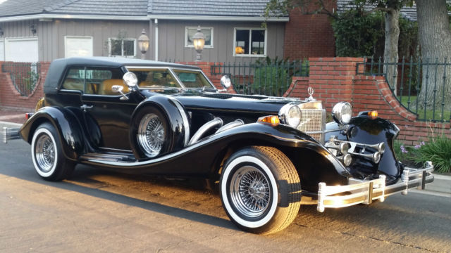 1981 Excalibur Phaeton IV 5K Miles Museum Quality One Owner Car 1981 Other Makes 1981 Excalibur Phaeton IV Museum Quality