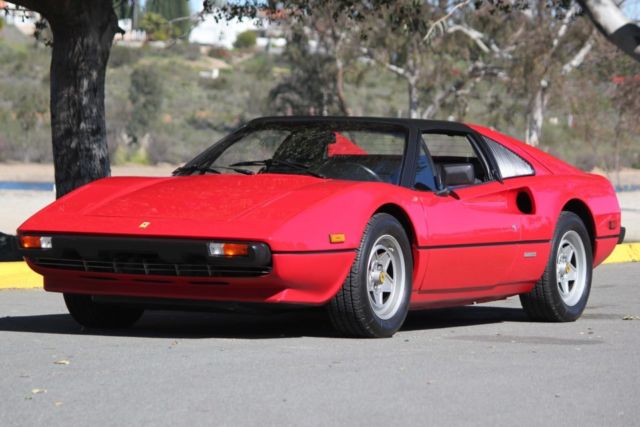 1981 Ferrari 308 GTSi Conv 19,750 original miles 1981 Ferrari 308 gtsi
