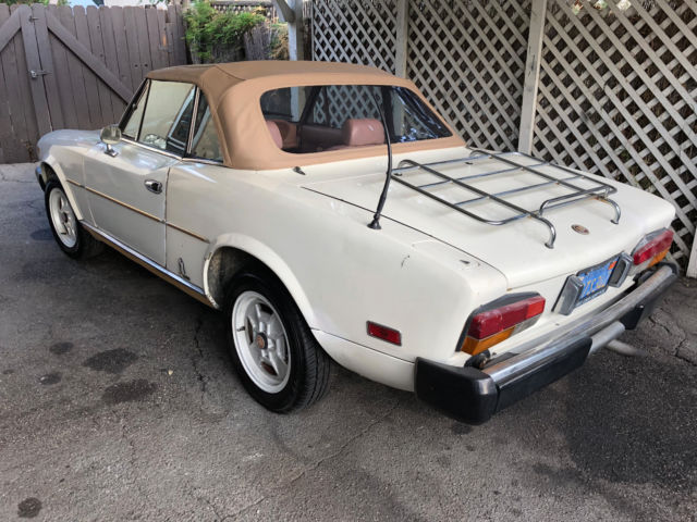 1981 Fiat 124 Spider - photo 6