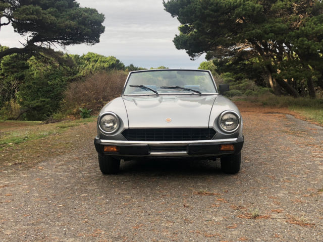 1981 Fiat 124 Spider 2000. Very fun, great driving car. Perfect usable classic - 1981 Fiat 124 Spider