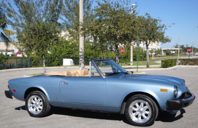 1981 Fiat 124 Spider Convertible - photo 3