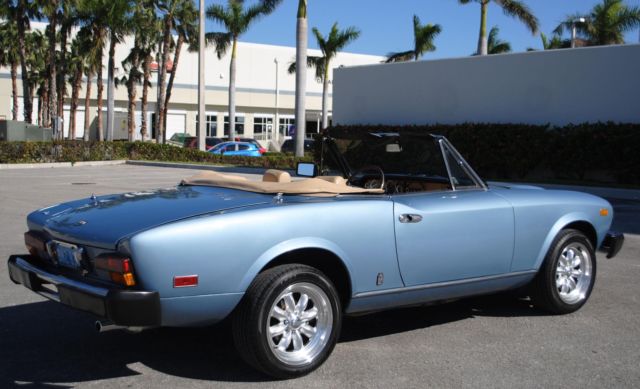 1981 Fiat 124 Spider Convertible - photo 5