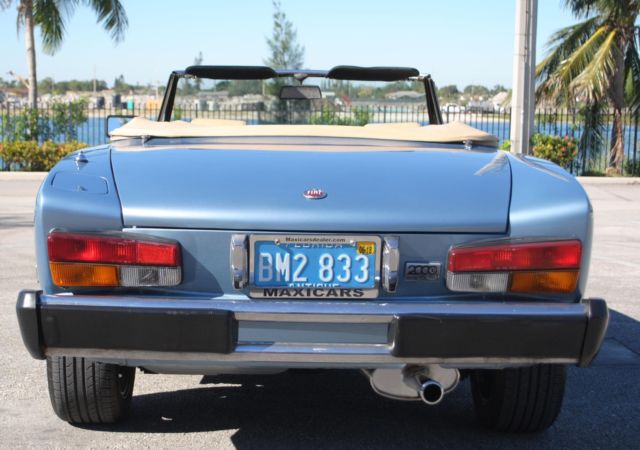 1981 Fiat 124 Spider Convertible - photo 7
