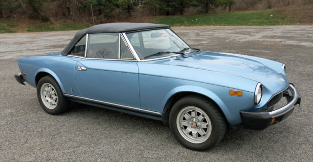 1981 Fiat 2000 Spider