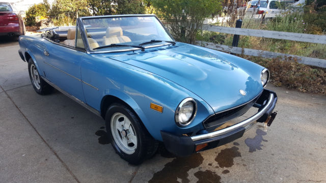 1981 Fiat 124 Spider - photo 8