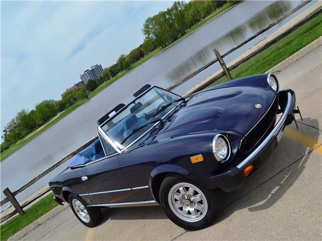 1981 Fiat spider 2000 blue - photo 6