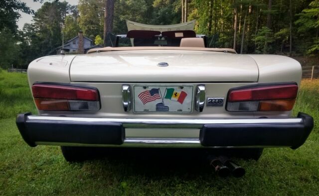 1981 Fiat 124 Spider Pinafarina - photo 6