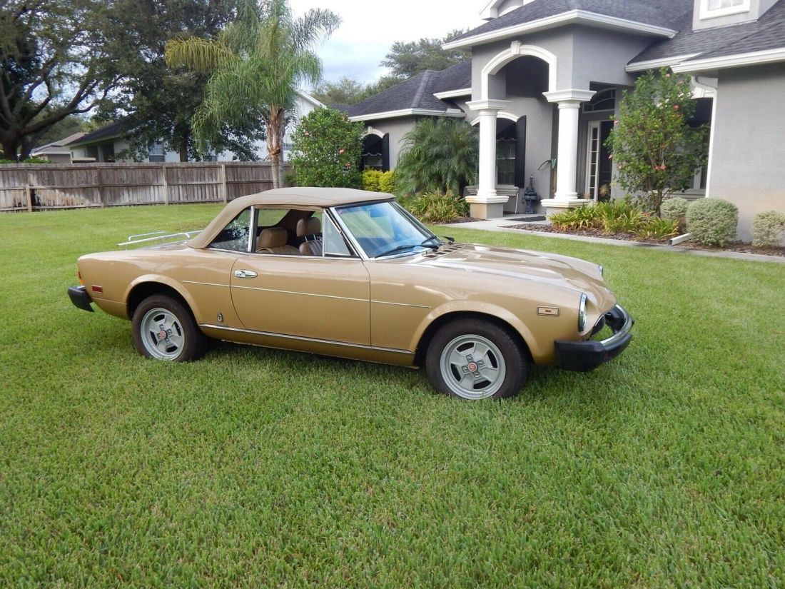 1981 Fiat Spider 50th Anniversary Edition 1981 Fiat 124 Spider SPIDER