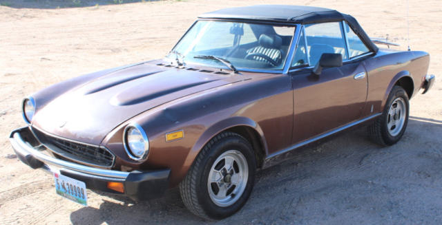 1981 Fiat Spider - Auto - Factory Air - completely rust free! 1981 Fiat Other