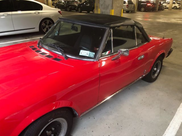 1981 Fiat 124 Spider red - photo 9