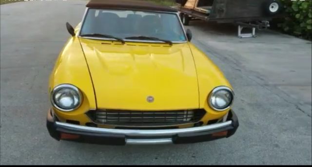 1981 Fiat 124 Spider CONVERTIBLE - photo 3