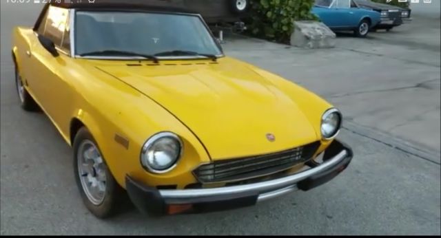 1981 Fiat 124 Spider CONVERTIBLE - photo 4