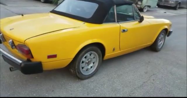1981 Fiat 124 Spider CONVERTIBLE - photo 5