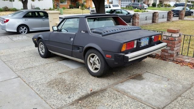 1981 Fiat X1/9 berton in great condition 75% restored runs good, pass cali smog 1981 Fiat Other 2 door targa top