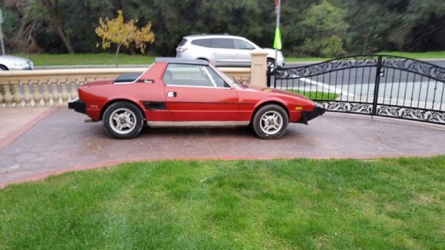 1981 Fiat X1/9 berton in great condition 85% restored runs good, pass cali smog 1981 Fiat Other 2 door