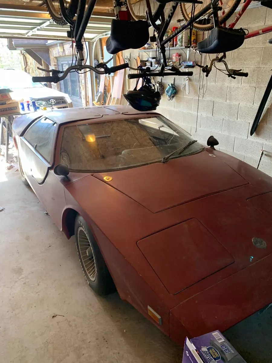1981 Fiberfab Aztec 7 - Red Sports Car, Gull Wing Doors, VW platform, NO RESERVE 1969 Replica/Kit Makes Fiberfab Aztec 7