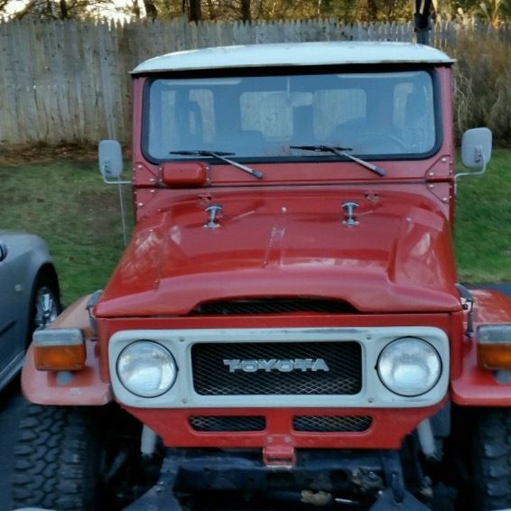 1981 FJ40 Freeborn Red for sale 1981 Toyota Land Cruiser 2 door hard top
