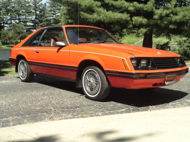 1981 Ford Mustang hatch T-Tops 2.3L 4-speed manual Marti Report Original Project 1981 Ford Mustang