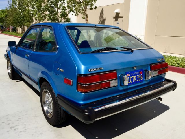 1981 Honda Accord LX Hatchback CA Survivor Unrestored Low Miles No Reserve 1981 Honda Accord LX