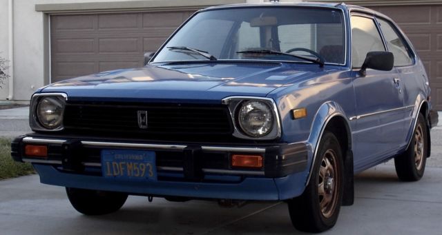 1981 Honda Civic Hatchback One Family Owned Since New. California Blue Plates!! 1981 Honda Civic Hatchback