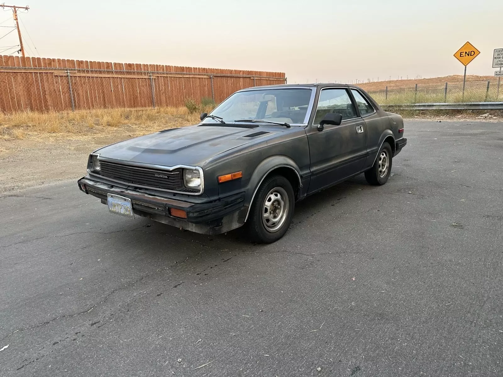 1981 Honda Prelude Coupe Blue 1981 Honda Prelude