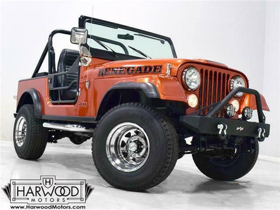 1981 Jeep CJ 4WD CJ7 610 Miles Sunset Orange 8 Cylinder Engine 5.0L/304 Automat 1981 Jeep CJ CJ7