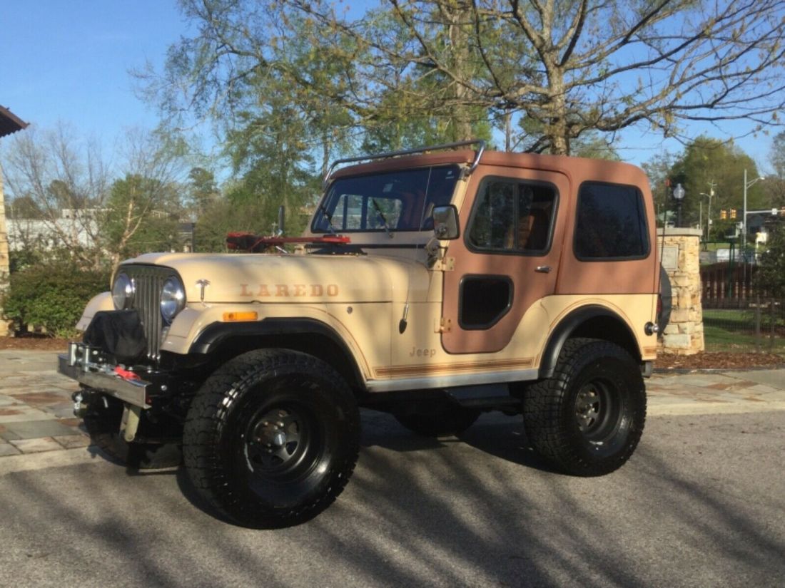 1981 JEEP CJ-5 LAREDO 62K MILES ORIG. PAINT NO RUST SURVIVOR! CJ GREAT PATINA 1981 Jeep CJ