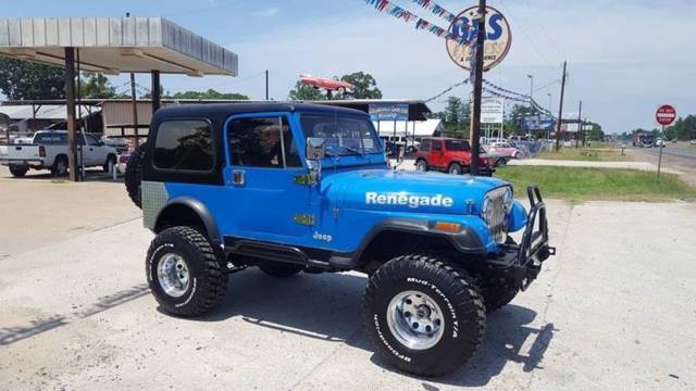 1981 Jeep CJ-7 Base 2dr 4WD SUV Manual 4-Speed 4WD I6 4.2L Gasoline 1981 Jeep CJ Base 2dr 4WD SUV