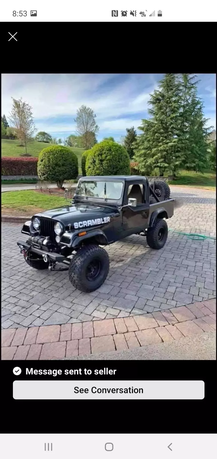 1981 Jeep CJ CJ8
