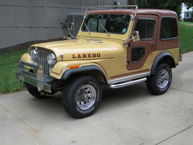 1981 Jeep CJ5 Laredo Rare Autumn Gold All Original 1981 Jeep CJ Laredo