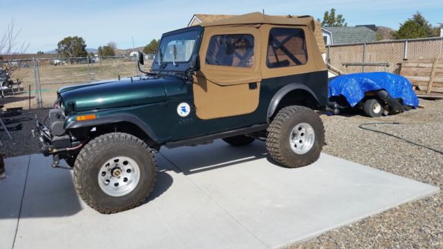 1981 Jeep CJ7 Base Sport Utility 2-Door 350 TBI Chevrolet engine 1981 Jeep CJ7 Base Sport Utility 2-Door